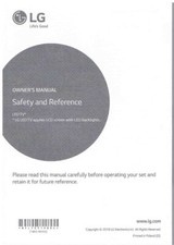 Original Bedienungsanleitung für LG LED TV