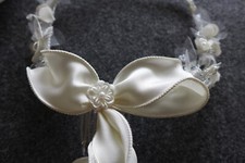 WEISE Kommunion Kopfschmuck Haarschmuck ECRU