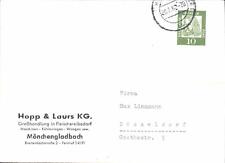 (Y3910) Postkarte Fleischereibedarf Hopp & Laurs KG, Mönchengladbach 1962