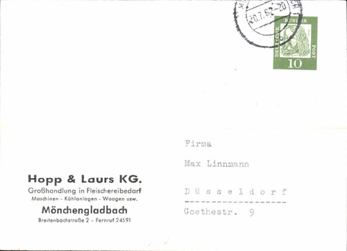 Postkarte - (y3910),