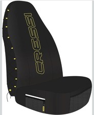 Autositzbezug schwarz/gelb -