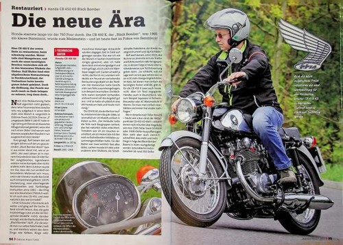 Oldtimer praxis 3469 honda cb - oldtimer,