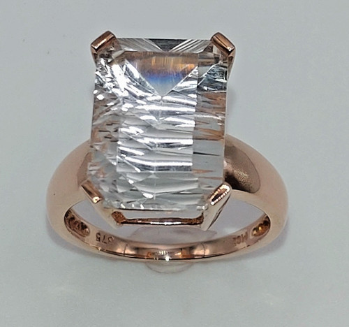 375 roségold ring mit - 375,