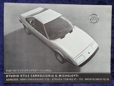 Fiat 132 S Coupé Michelotti