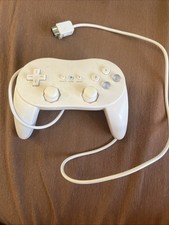 Nintendo Wii Controller Pro Classic Gamepad Motionplus Adapter weiß Rot