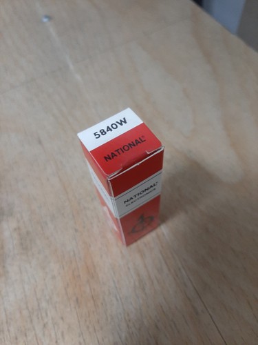 National 5840w röhre nos - x,