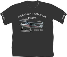 C42 Ikarus T Shirt Ultralight Aircraft Pilot Ultraleicht Flugzeug Fliegershirt