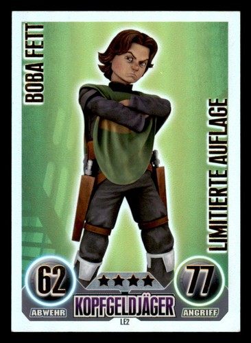 Boba fett force attax - fett,