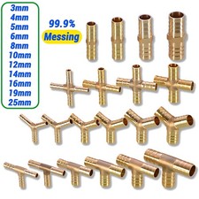 Schlauchverbinder Messing