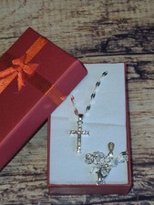 Schöne Kreuzkette 925 Silber