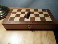 Holz Schachspiel im