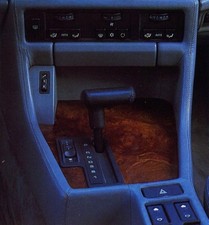 BMW E32 Mittel Konsole Schalthebel Konsole Wurzel Holz Automatik SX 5116196429