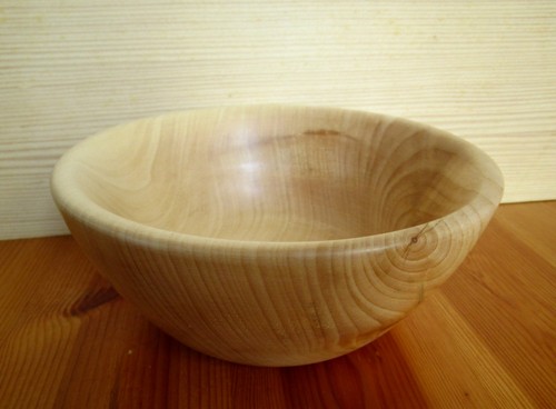 Holz deko schale gedrechselt - schale,