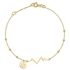 585 Gold Armband Herz