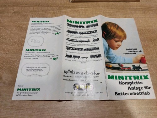 Minitrix spur prospekt - spur,