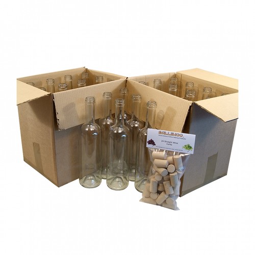 Klare weinflaschen 750ml inkl - klare,