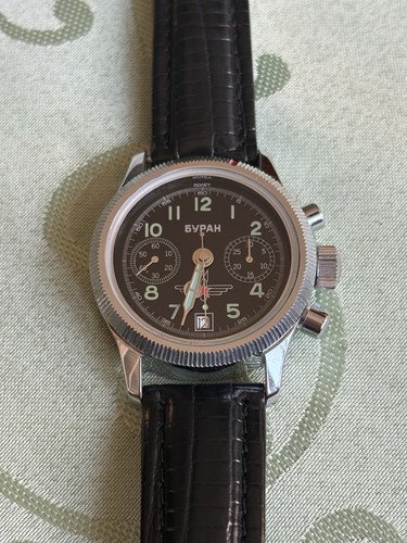 Poljot buran chronograph - poljot,