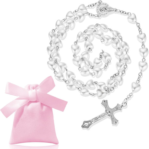 Glas rosenkranz perlen - glas,