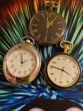 3 Taschenuhren von Sammler funktionsfähig