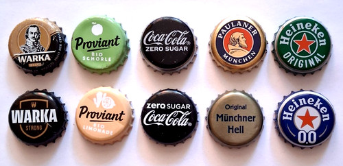 Set kronkorken bottle caps - set,