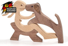 Handgefertigte Holzstatue