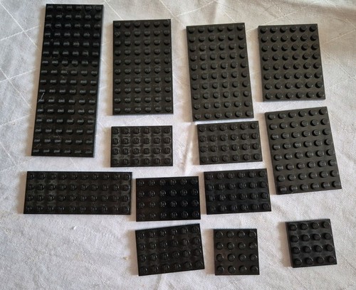 Lego grundplatten schwarz - -,