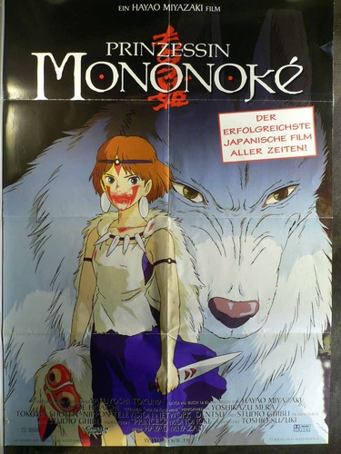 Prinzessin mononoke hayao - prinzessin,