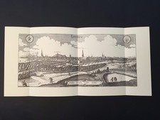 LÜNEBURG - KUPFERSTICH MERIAN 1644 - 64x30 cm !! - FAKSIMILE 1966 - TOP !!