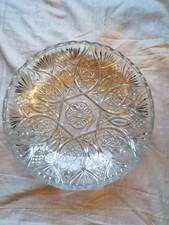 Vintage Klarglasschale