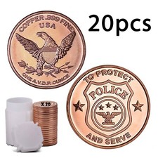 20x 1oz Kupfer Polizei
