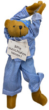 Türschild Plüsch Teddy Bär Schlafanzug Kuscheltier Stofftier Plüschtier Geschenk