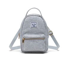 Herschel Nova Crossbody Light Grey Crosshatch NEU OVP Mini Rucksackdesign