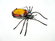 TOP Designer Brosche Bernstein