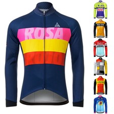 Radtrikot Herren Langarm Retro