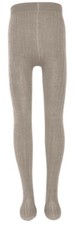 Super bequeme Feinstrick Strumpfhose, schmal gerippt in Dkl Beige Melange von EW
