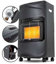 Gasheizstrahler Gas Heizgerät 4200W Gasheizung Gasheizer Piezo-Zündung Gasofen