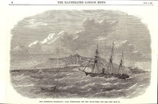 Original antiker Druck von