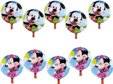 10x Folienballon Set 2x Micky