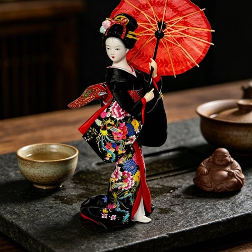 Japanische geisha puppe - japanische,