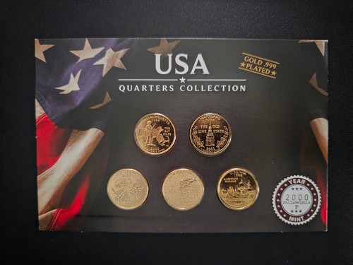 Usa quarters collection - usa,