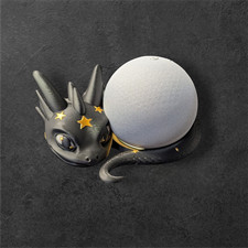 Echo Dot 5 Halter Sternendrache | PLA Ständer für Amazon Alexa Dot 5. Gen | Deko