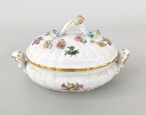 Kleine deckelterrine meissen - deckelterrine,