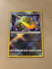 Pokémon Strahlendes Stahlos HOLO Pokémon Karte 124/196 Deutsch