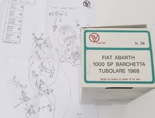 Barnini Automodelli N38 Fiat Abarth 1000 SP 1:43 Bausatz