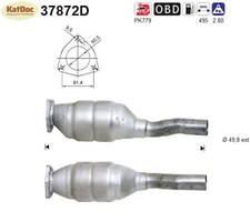 ✅ Katalysator Ford Galaxy, Seat Alhambra, VW Sharan, 1.9 TDI, 66/85kW, Euro 3