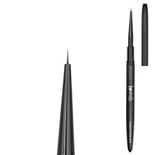 Profi Pinsel Fineliner 4mm  mit Kappe kurz Nailart Farbgel streifenfrei Nail