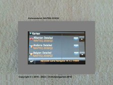 MEDION GoPal PE 6.1 - 8GB Micro SD aktuelle Karten Q2-2018 von 12.2018 m Blitzer