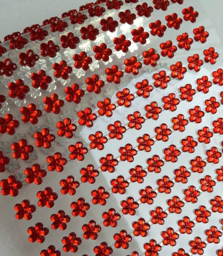 198 selbstklebende blumen 6mm - 198,