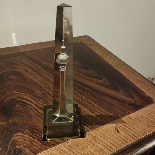 Ddr glas fernsehturm 3d - glas,