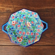 Achteckige Schale von Longwy